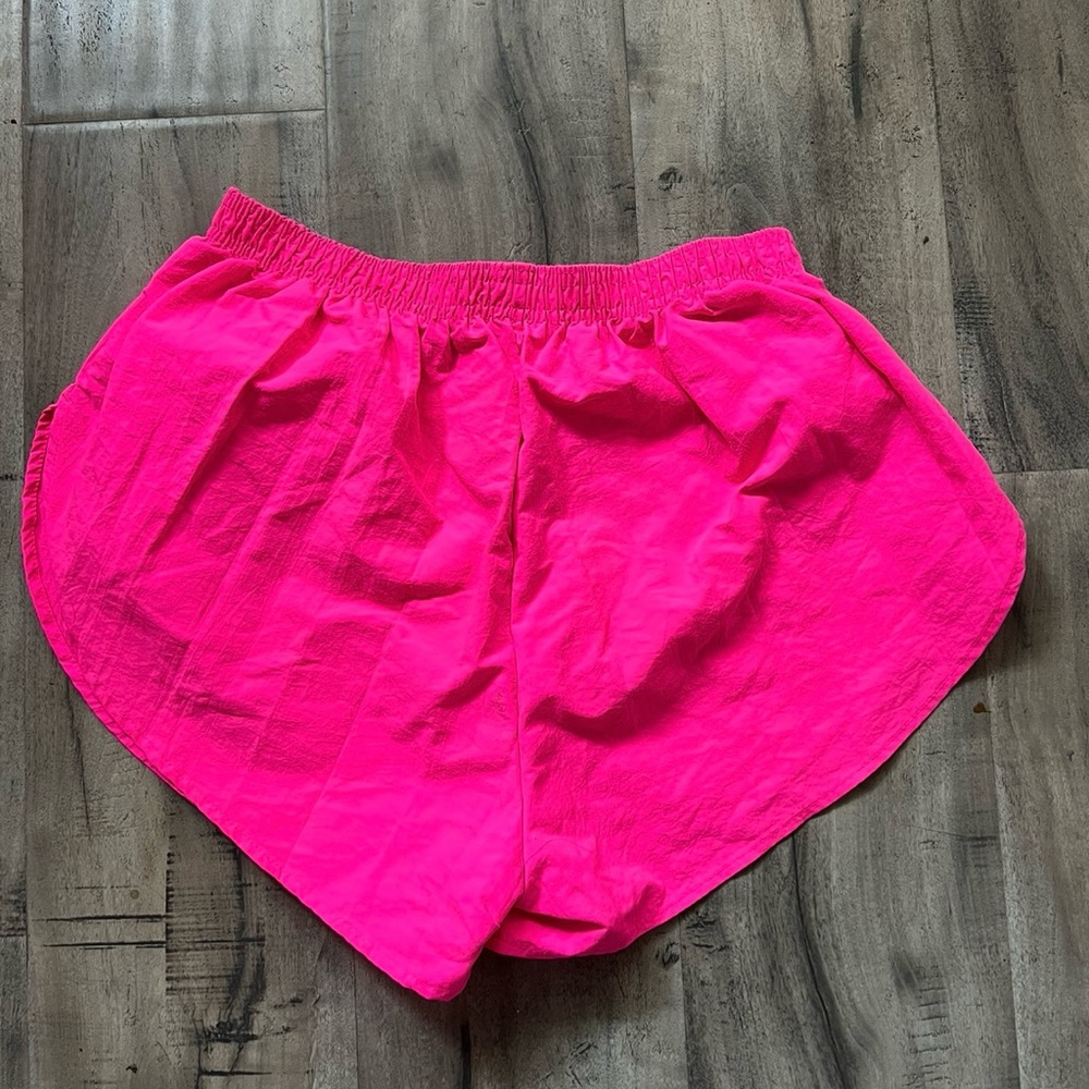 Los Angeles Apparel Hot Pink Athletic Shorts